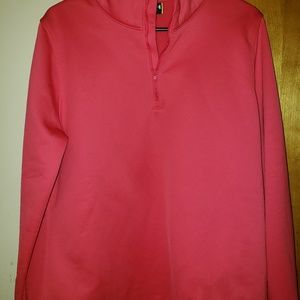 Pink Under Armour sweatshirt